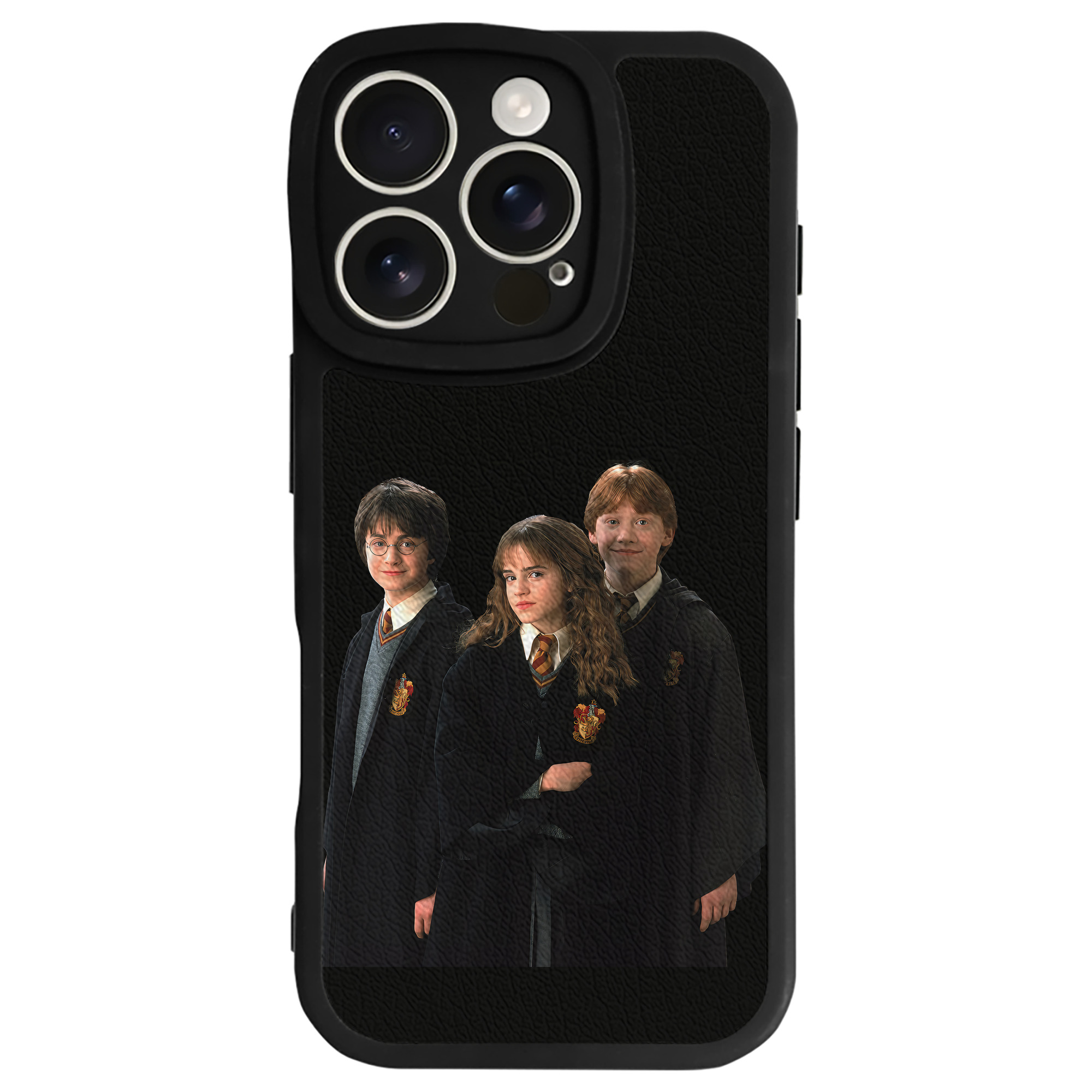 （画像用） Harry Potter ハリー・ポッターシリーズ 【iPhone 16シリーズ対応】シリコンスマホケース（レザー調） 材質：シリコン